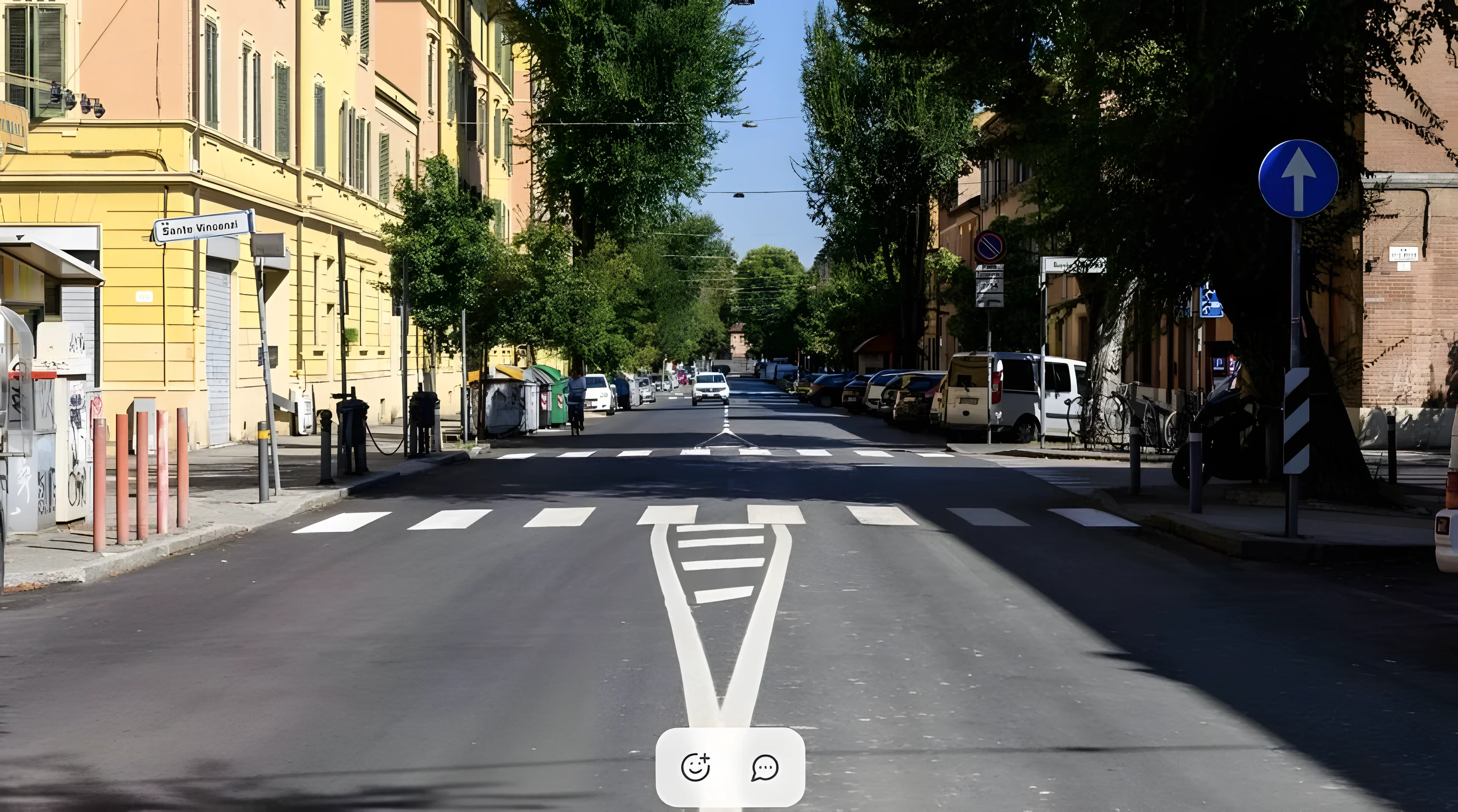 Street as found