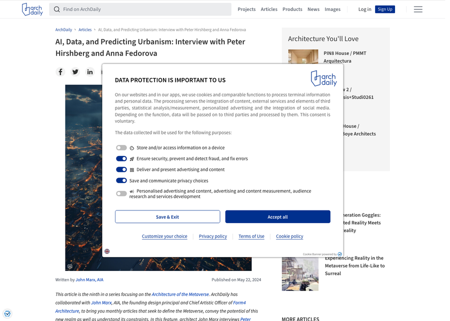 AI, Data, and Predicting Urbanism