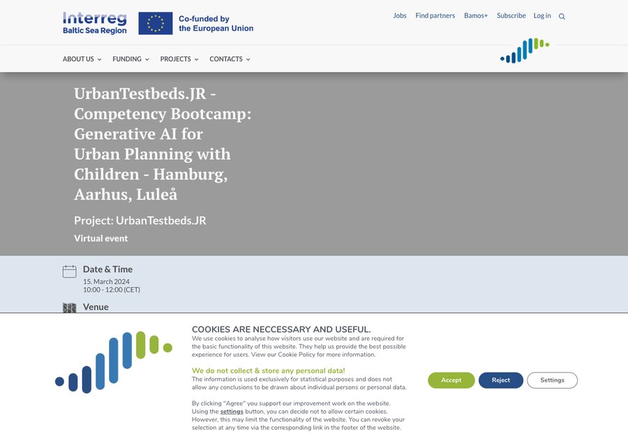 UrbanTestbeds.JR bootcamp listing