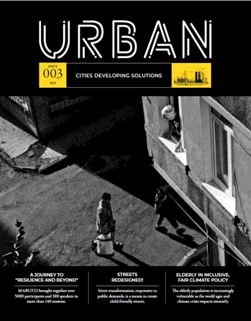 URBAN magazine cover — Marmara Municipalities Union