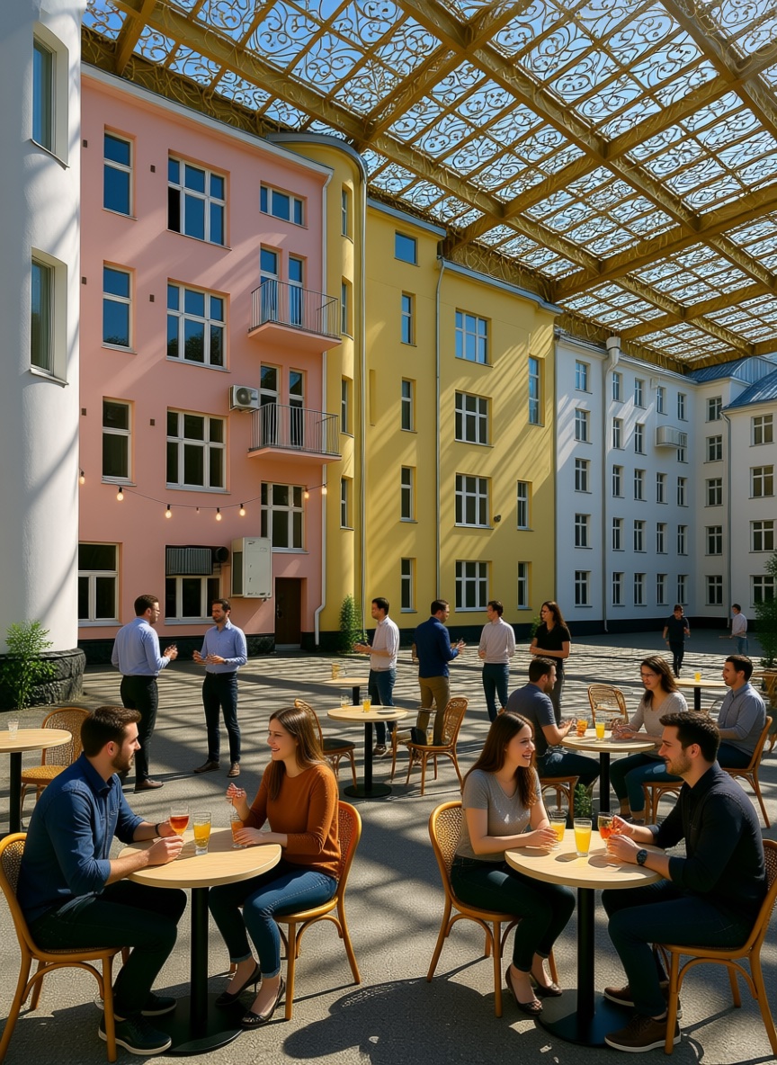 Alternative pergola scenario generated for Oulu