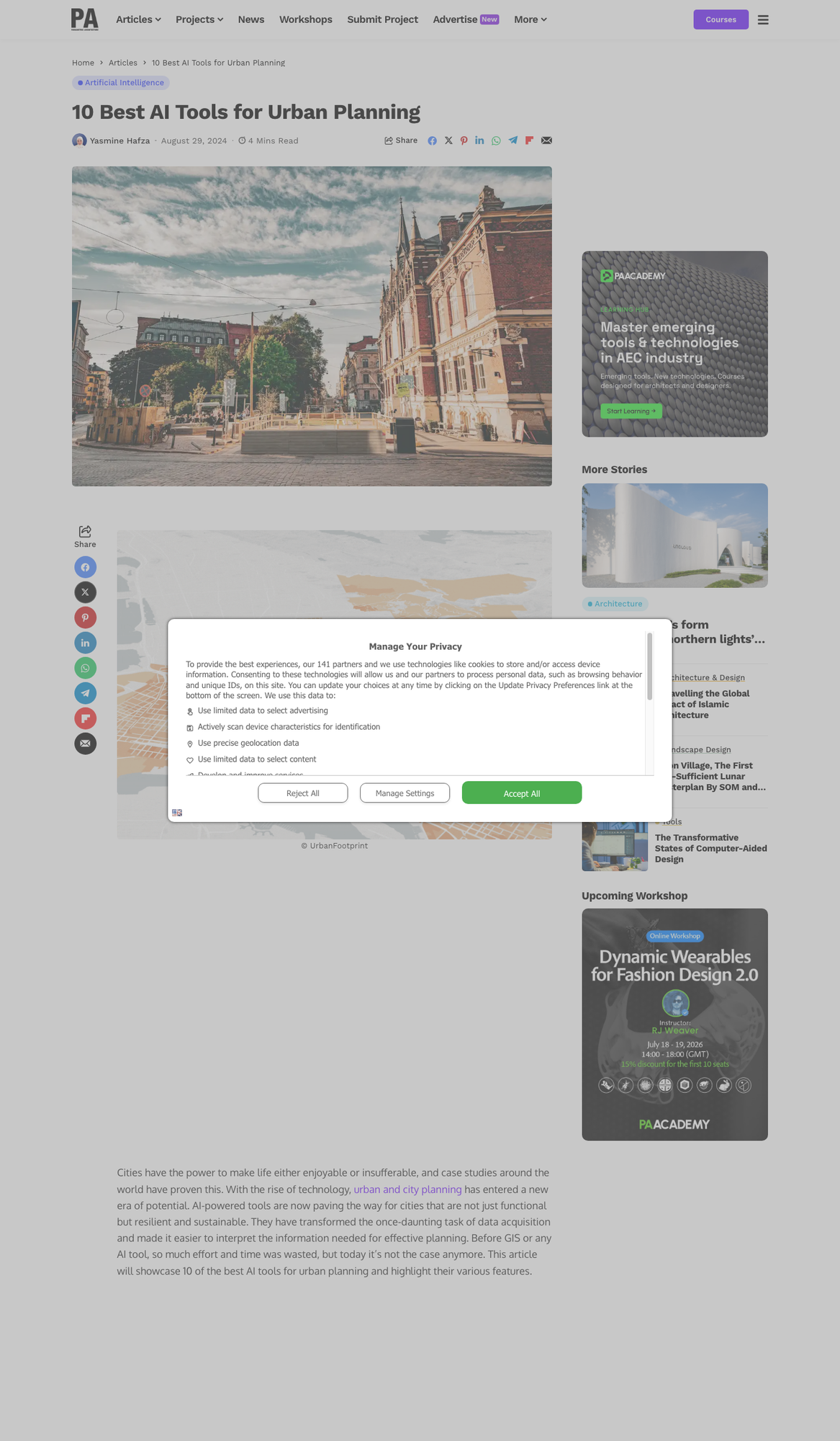 Parametric Architecture — 10 Best AI Tools for Urban Planning