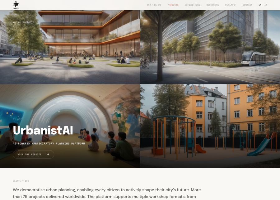Toretei — UrbanistAI case study