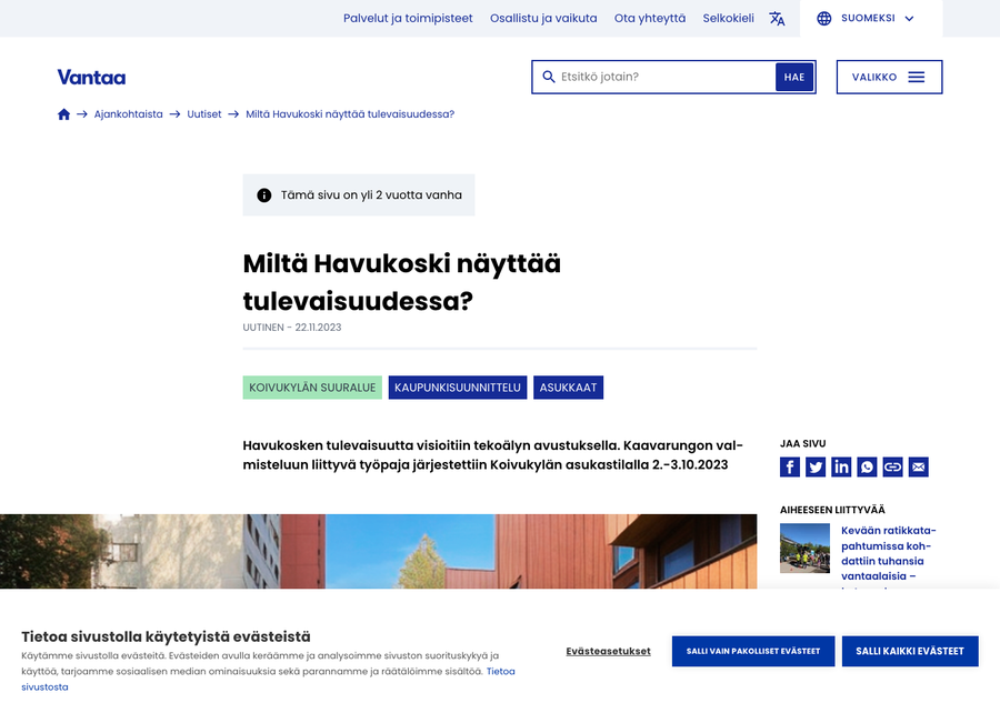 Miltä Havukoski näyttää tulevaisuudessa?